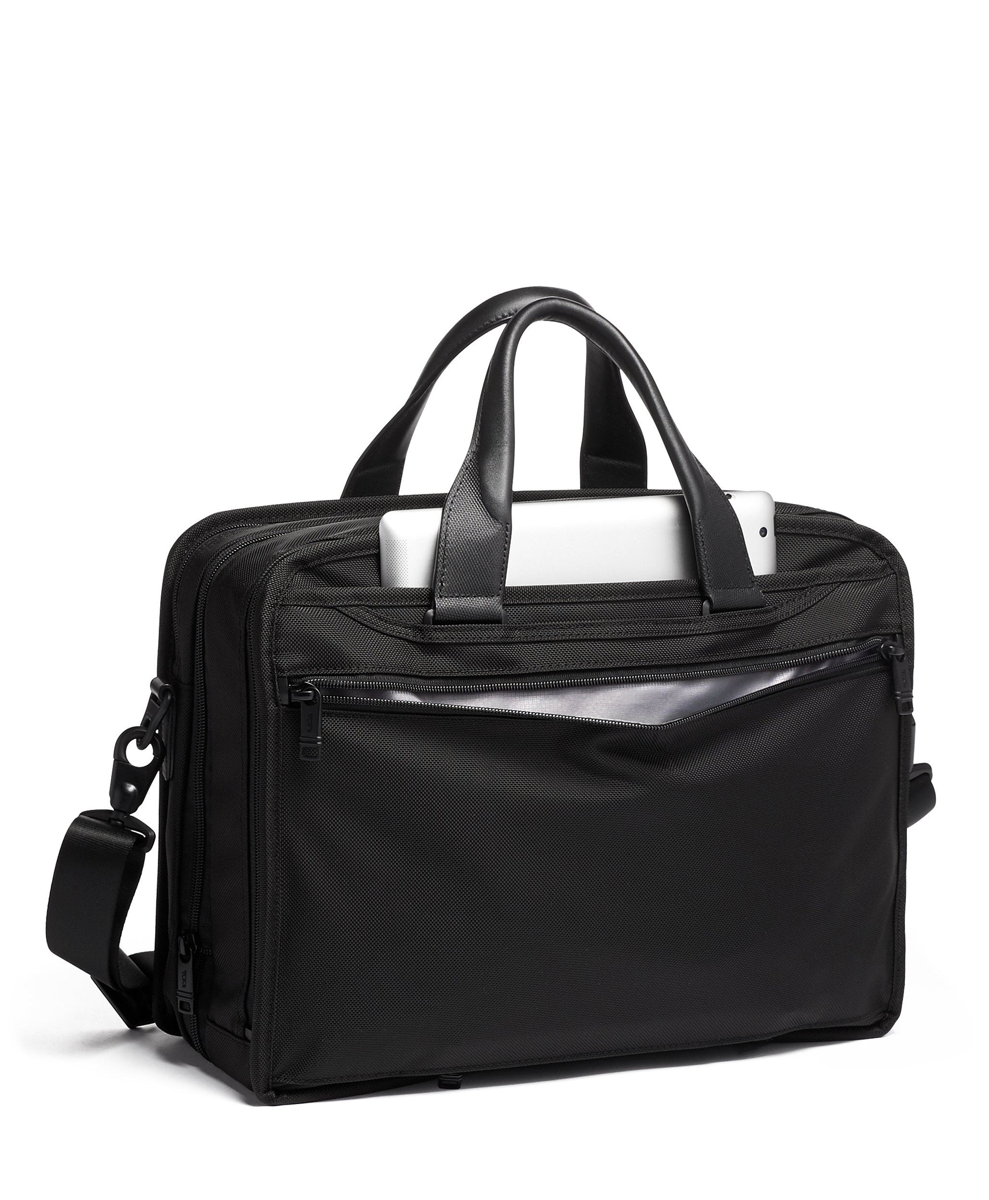 Porte-documents extensible Alpha - Black
