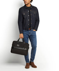 Porte-documents extensible Alpha - Black