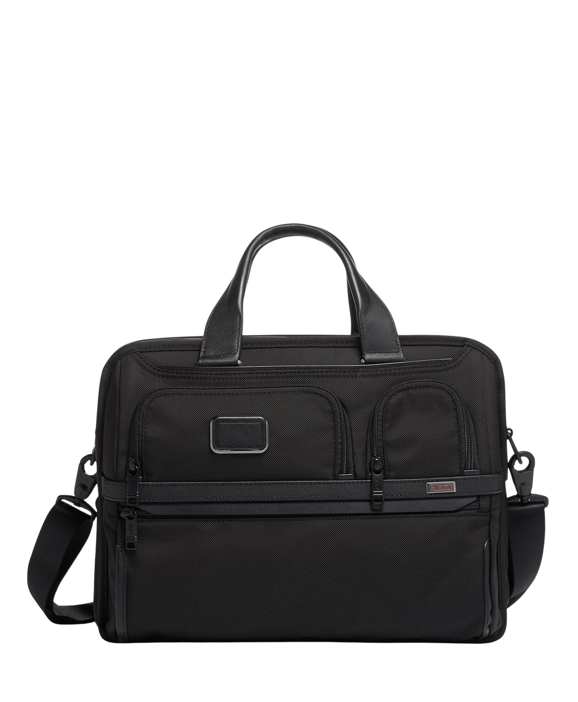 Porte-documents extensible Alpha - Black