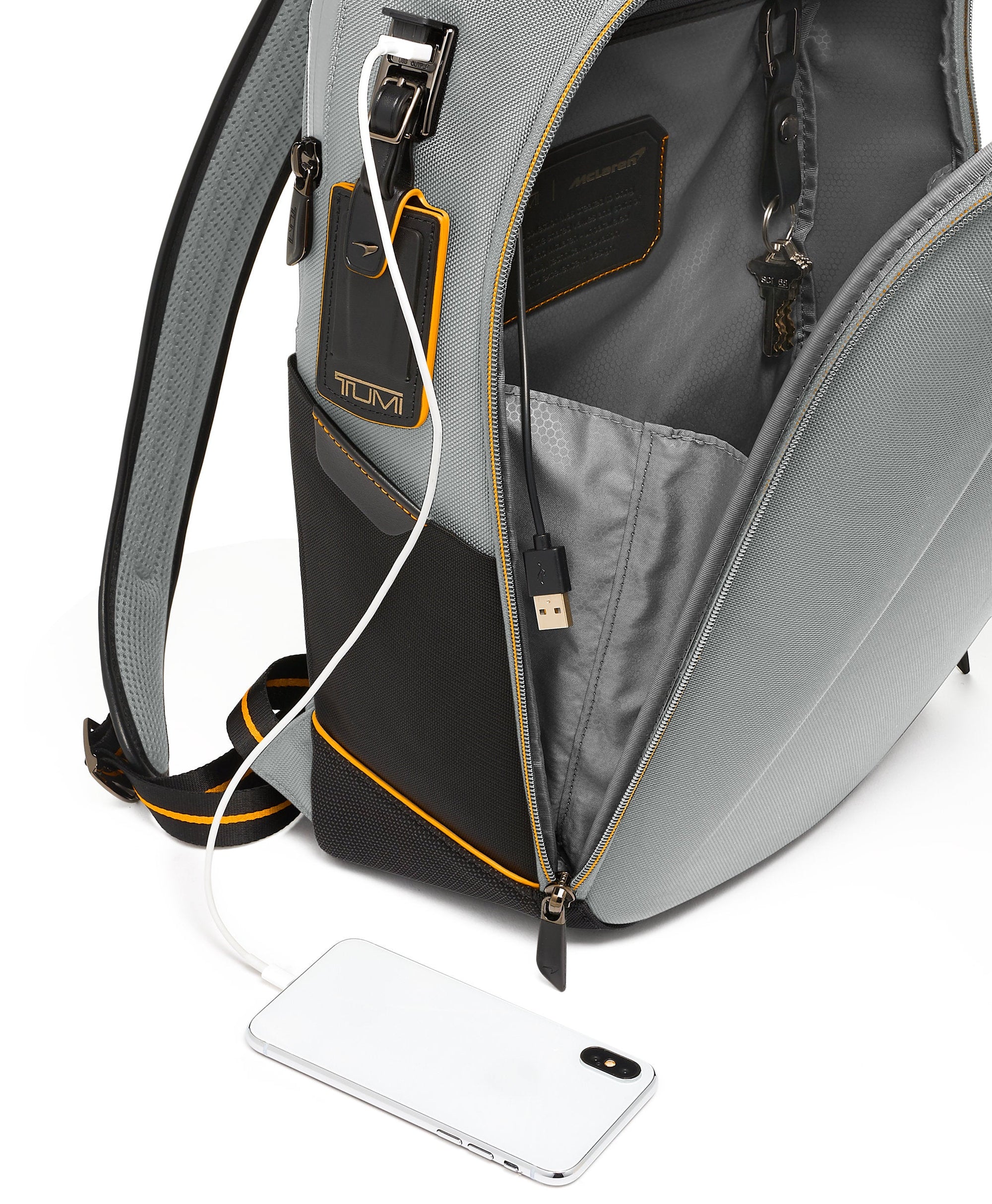 Sac à dos Velocity Tumi x Mclaren - Super Grey