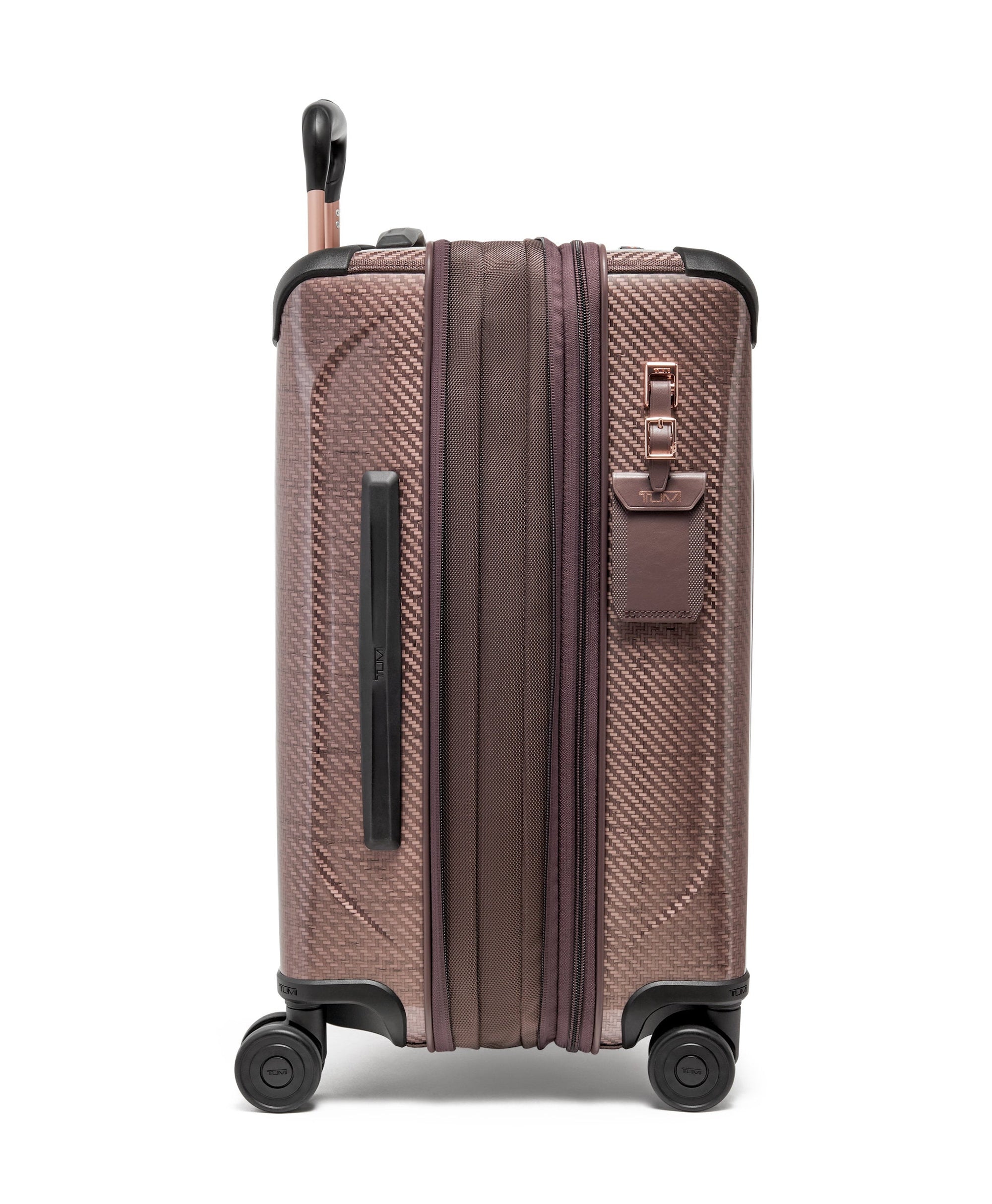Valise cabine standard 4 roues extensibles Tegra Lite - Blush