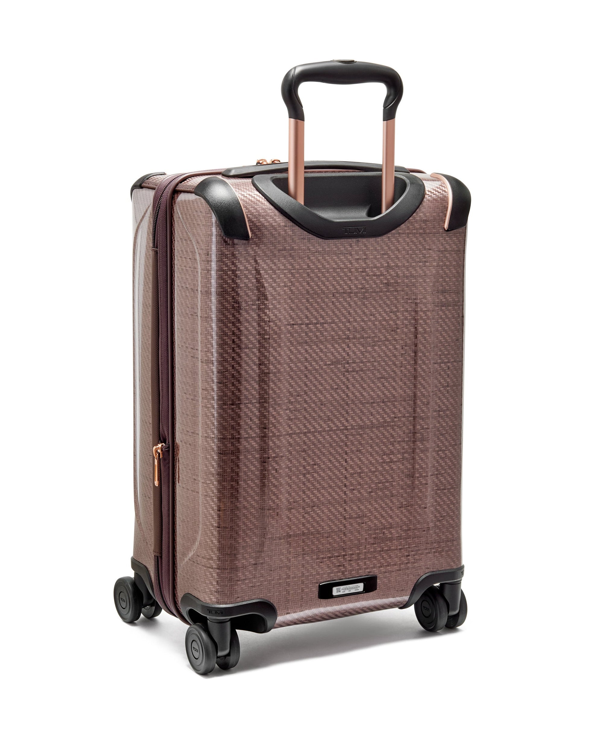 Valise cabine standard 4 roues extensibles Tegra Lite - Blush