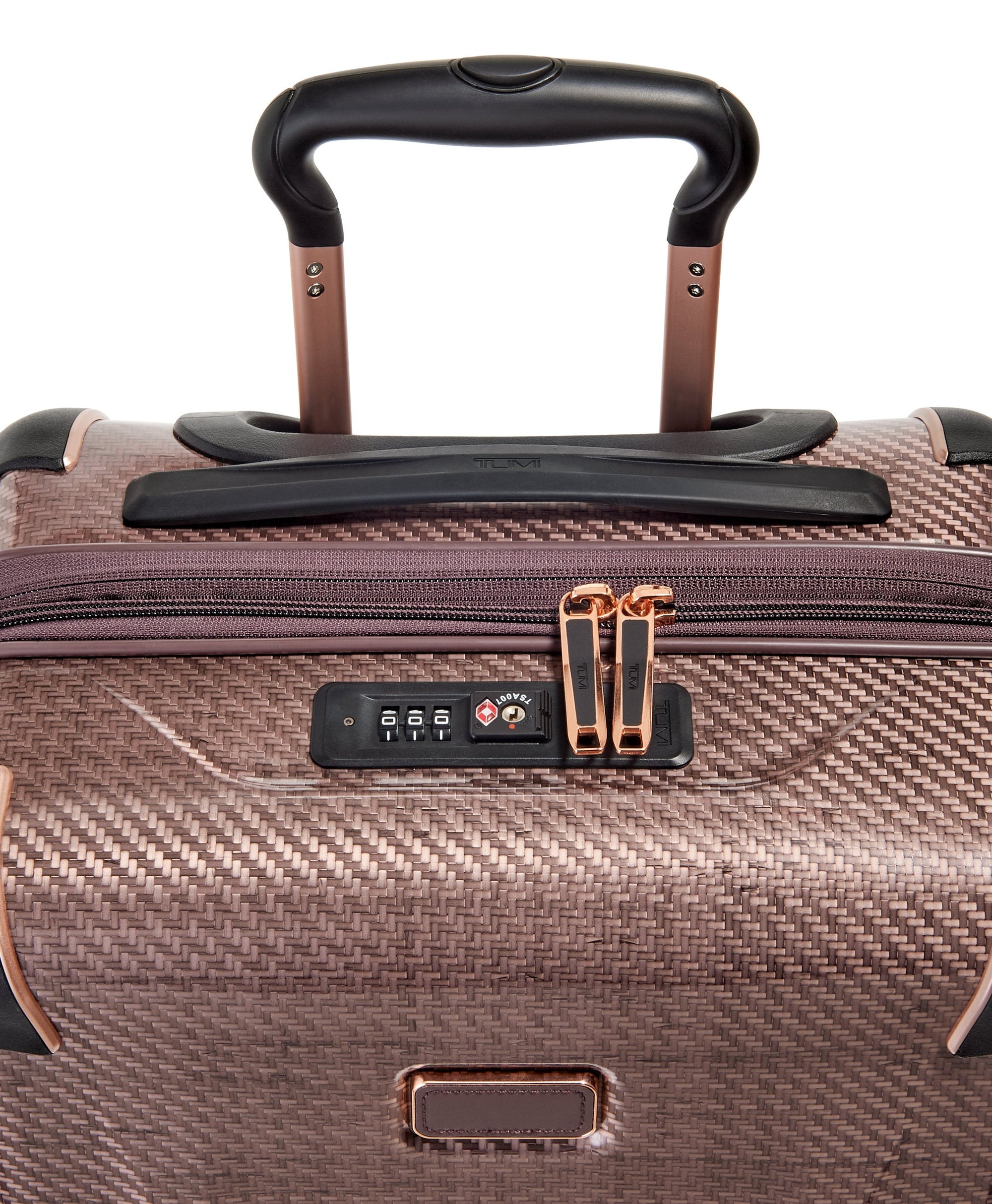 Valise cabine standard 4 roues extensibles Tegra Lite - Blush