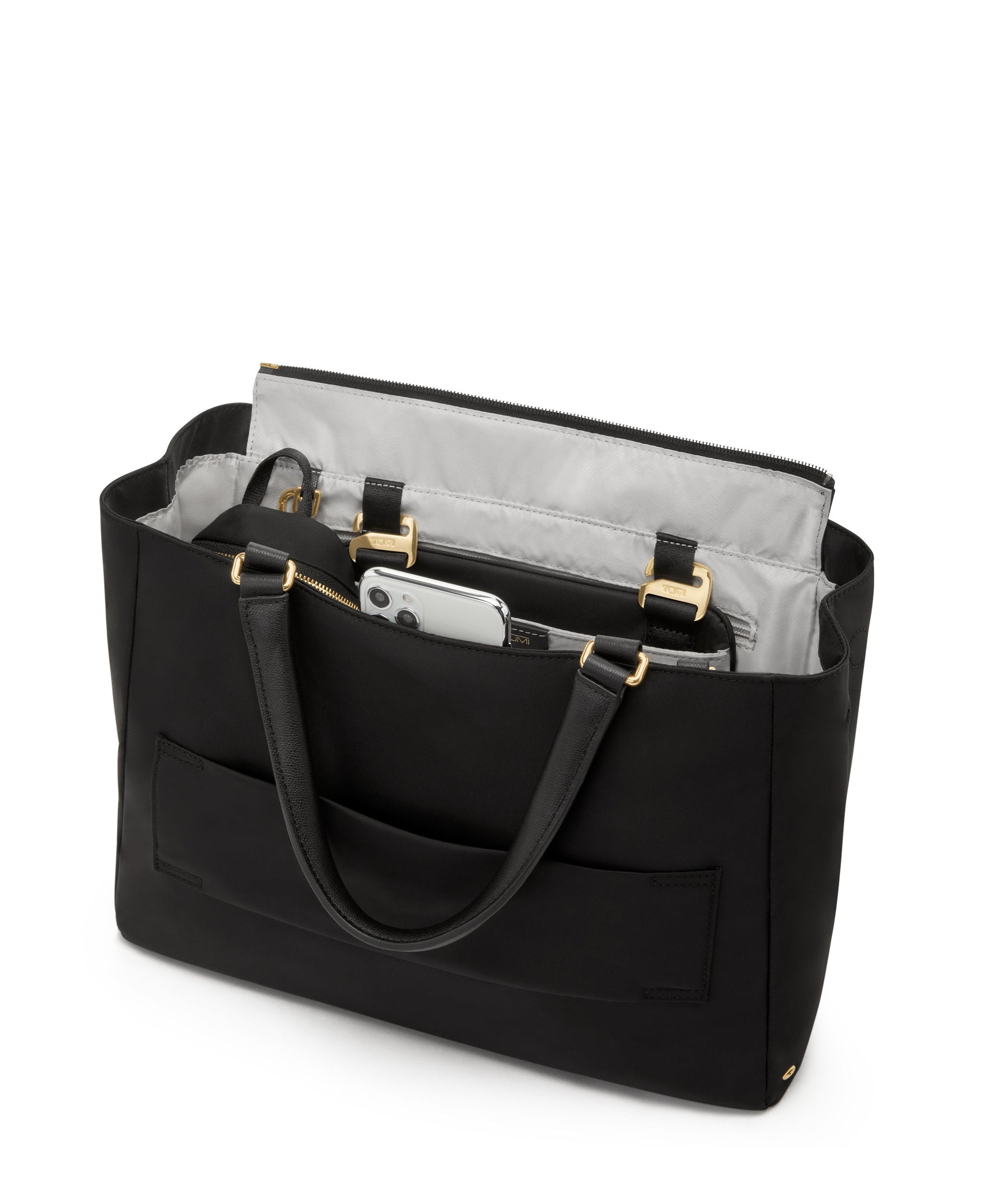 Sac cabas Valetta Voyageur - Black & Gold