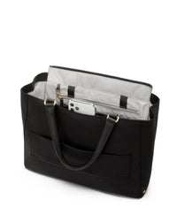 Sac cabas Valetta Voyageur - Black & Gold