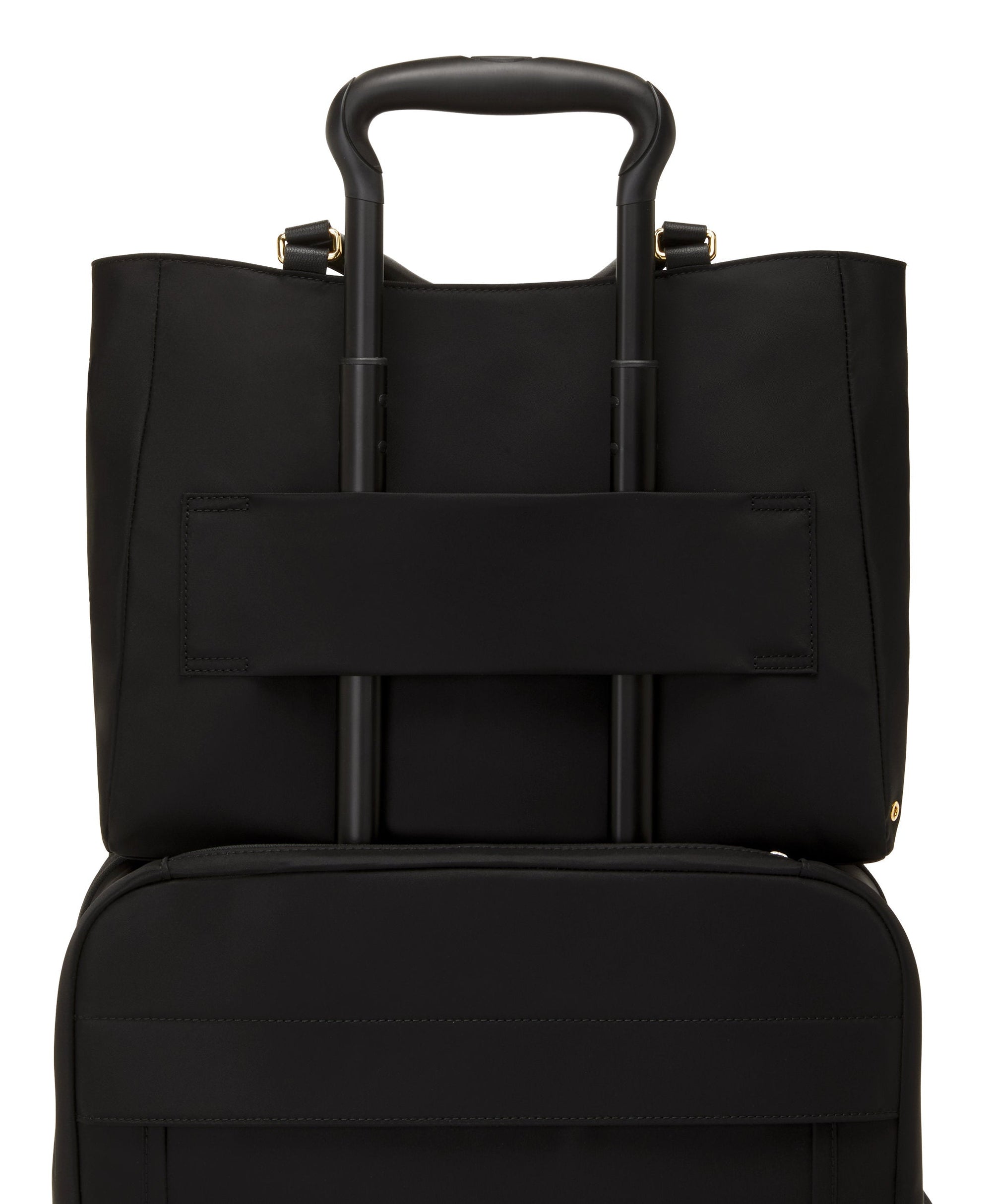 Sac cabas Valetta Voyageur - Black & Gold