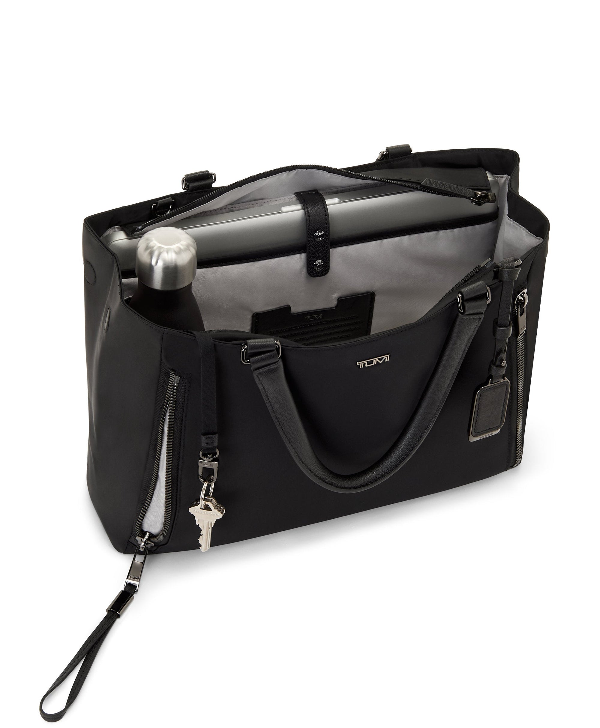 Sac cabas Valetta Voyageur - Black & Gunmetal