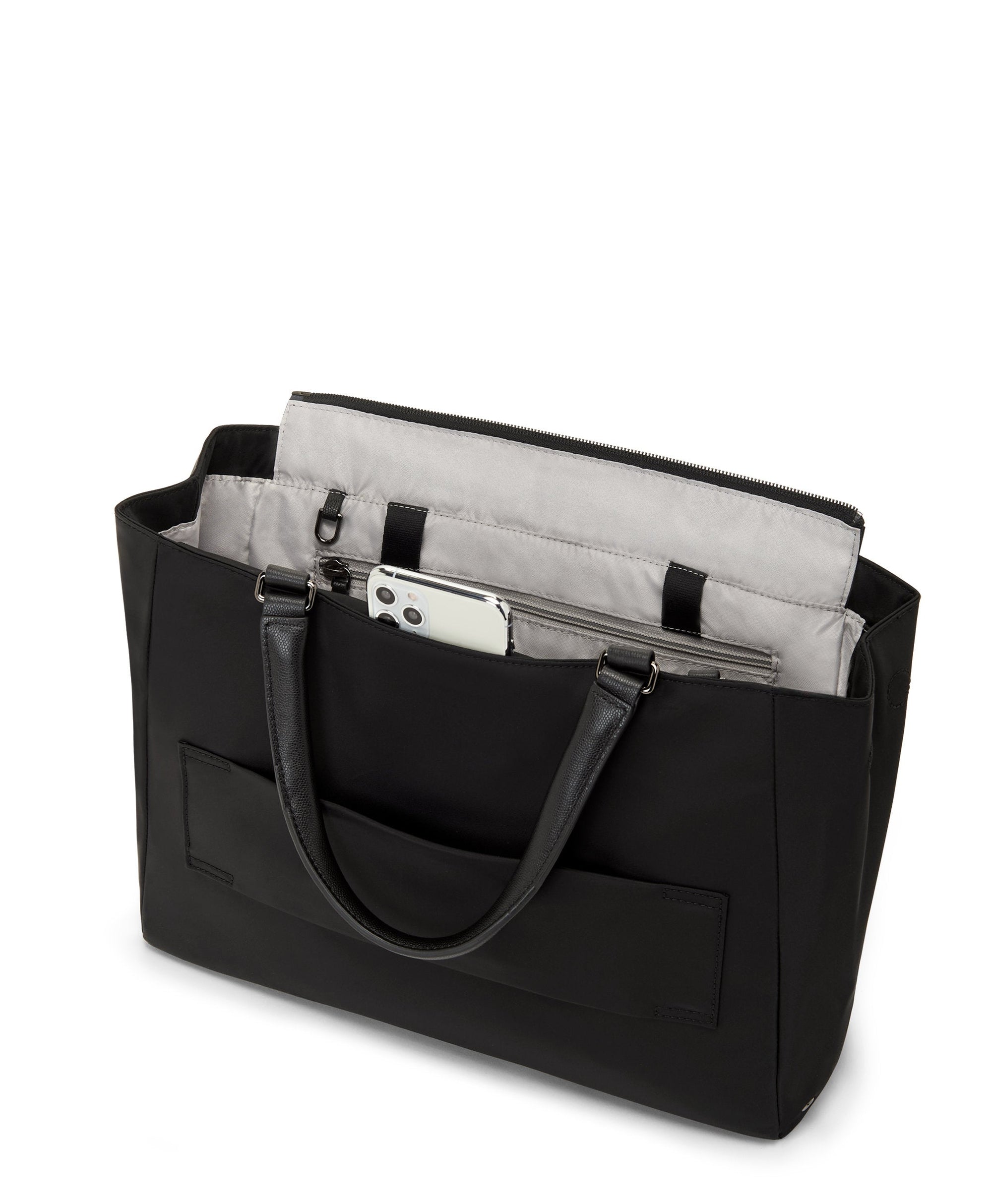 Sac cabas Valetta Voyageur - Black & Gunmetal