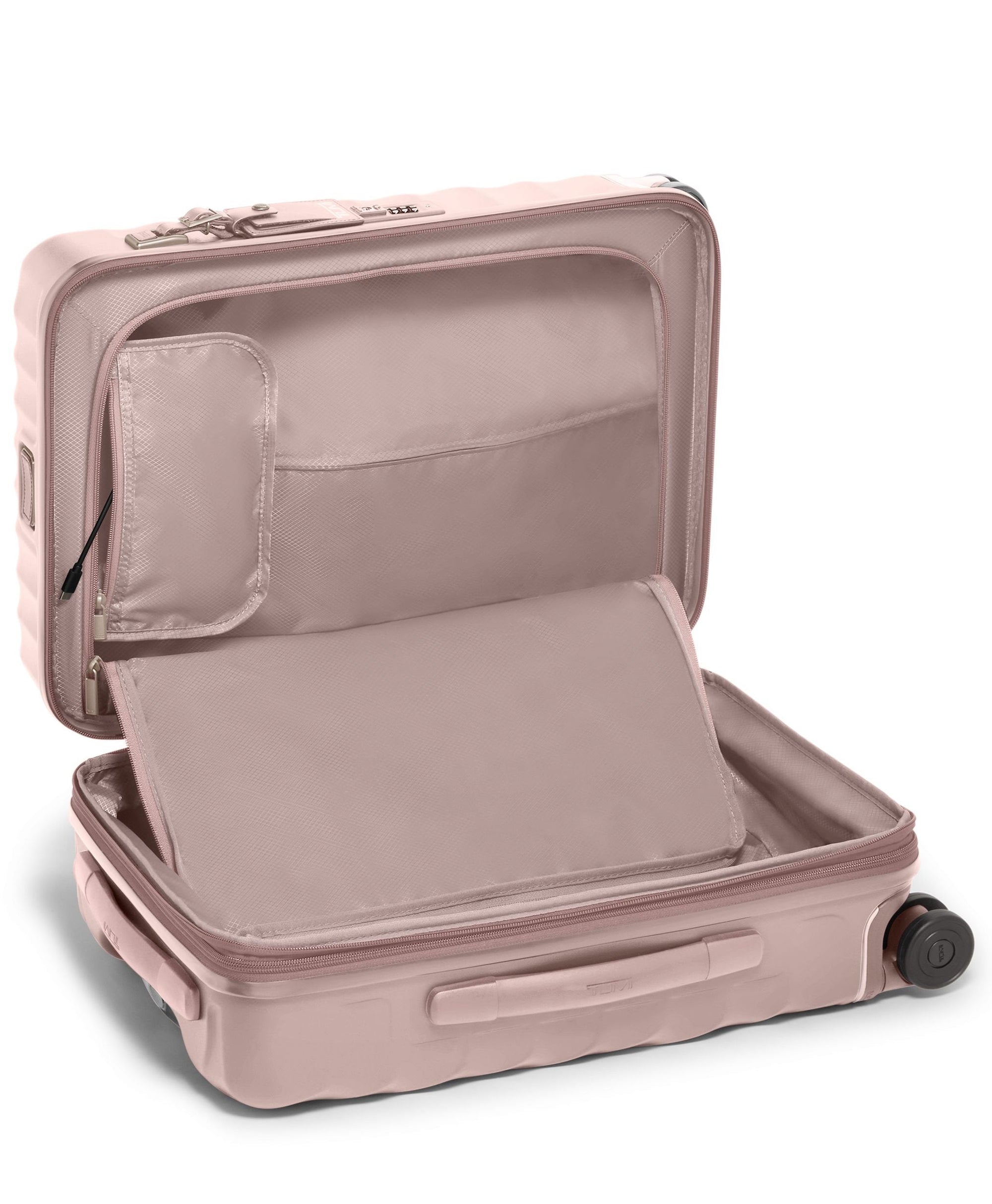 Valise cabine grande 4 roues extensibles 19 Degree - Mauve