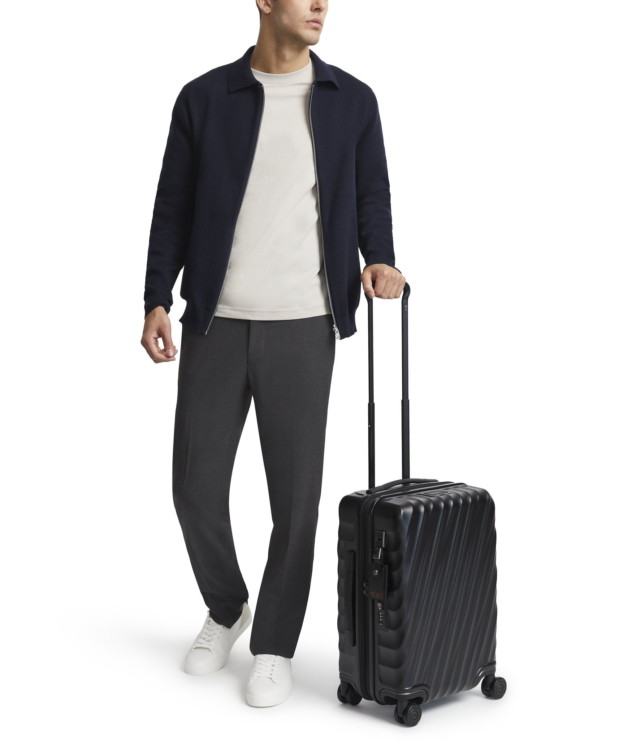 Valise cabine grande 4 roues extensibles 19 Degree - Mauve