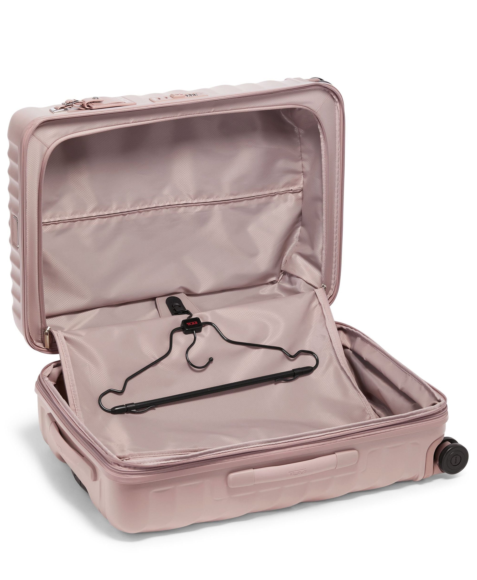 Medium Luggage 4 expandable wheels 19 Degree - Mauve