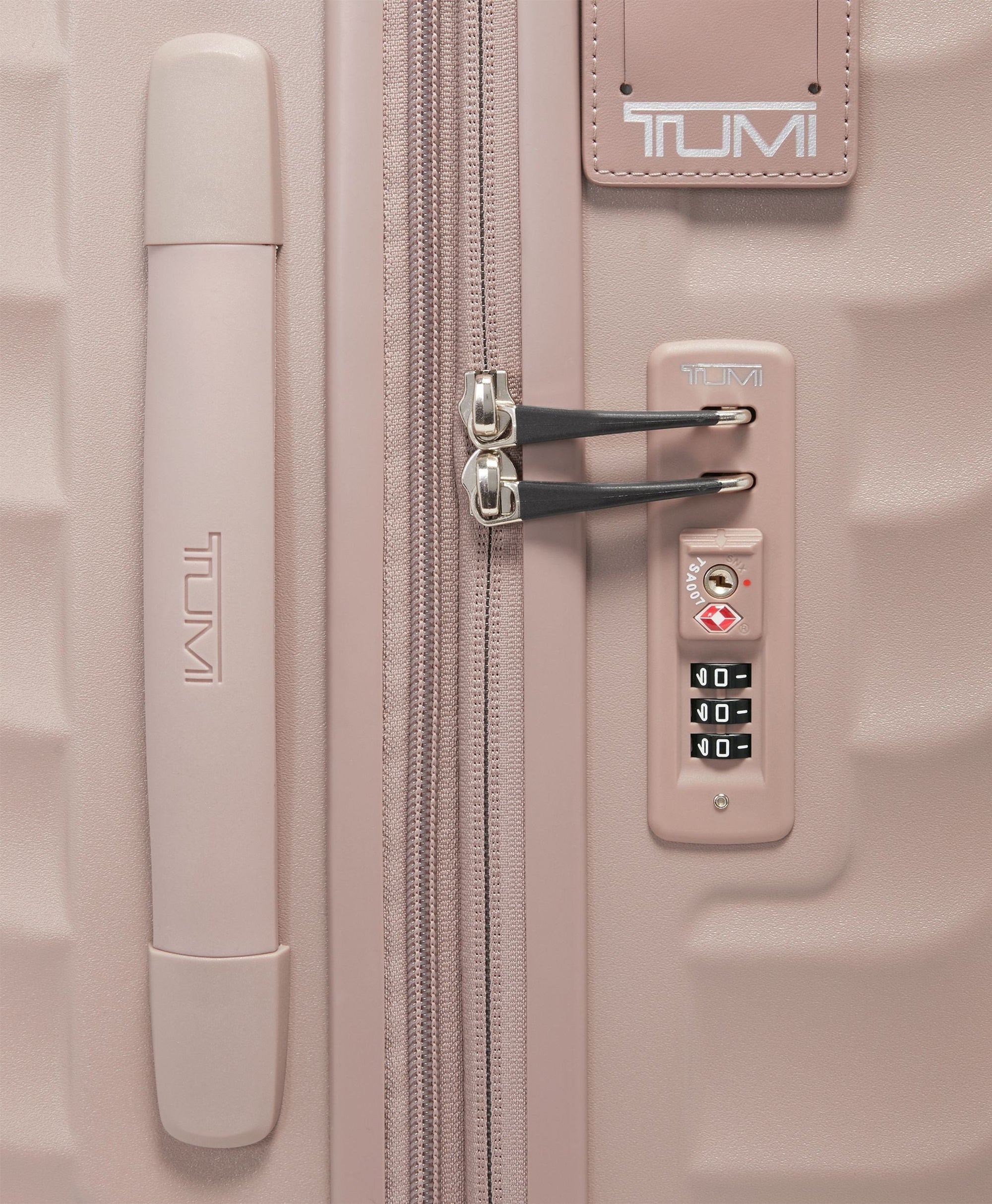 Medium Luggage 4 expandable wheels 19 Degree - Mauve