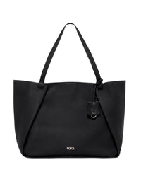 Sac cabas Valorie Georgica en cuir - Black