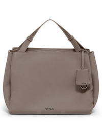 Sac à bandoulière Marylea Georgica en cuir - Taupe