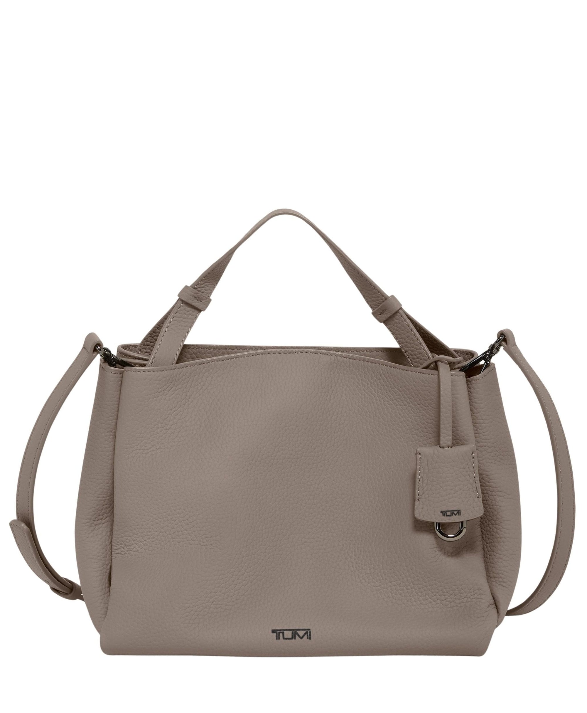 Sac à bandoulière Marylea Georgica en cuir - Taupe