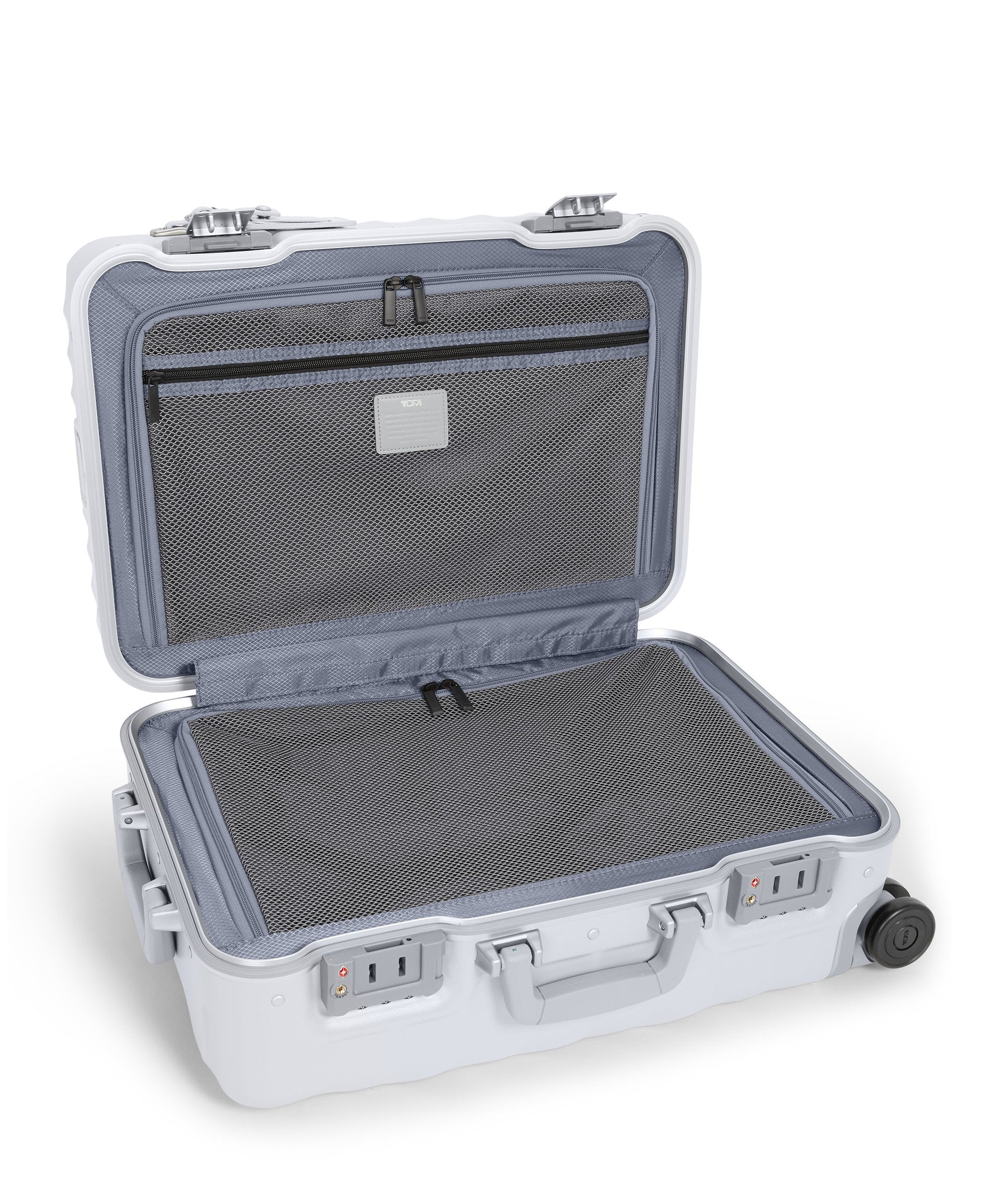 Valise cabine standard 4 roues 19 Degree - Pearl Grey