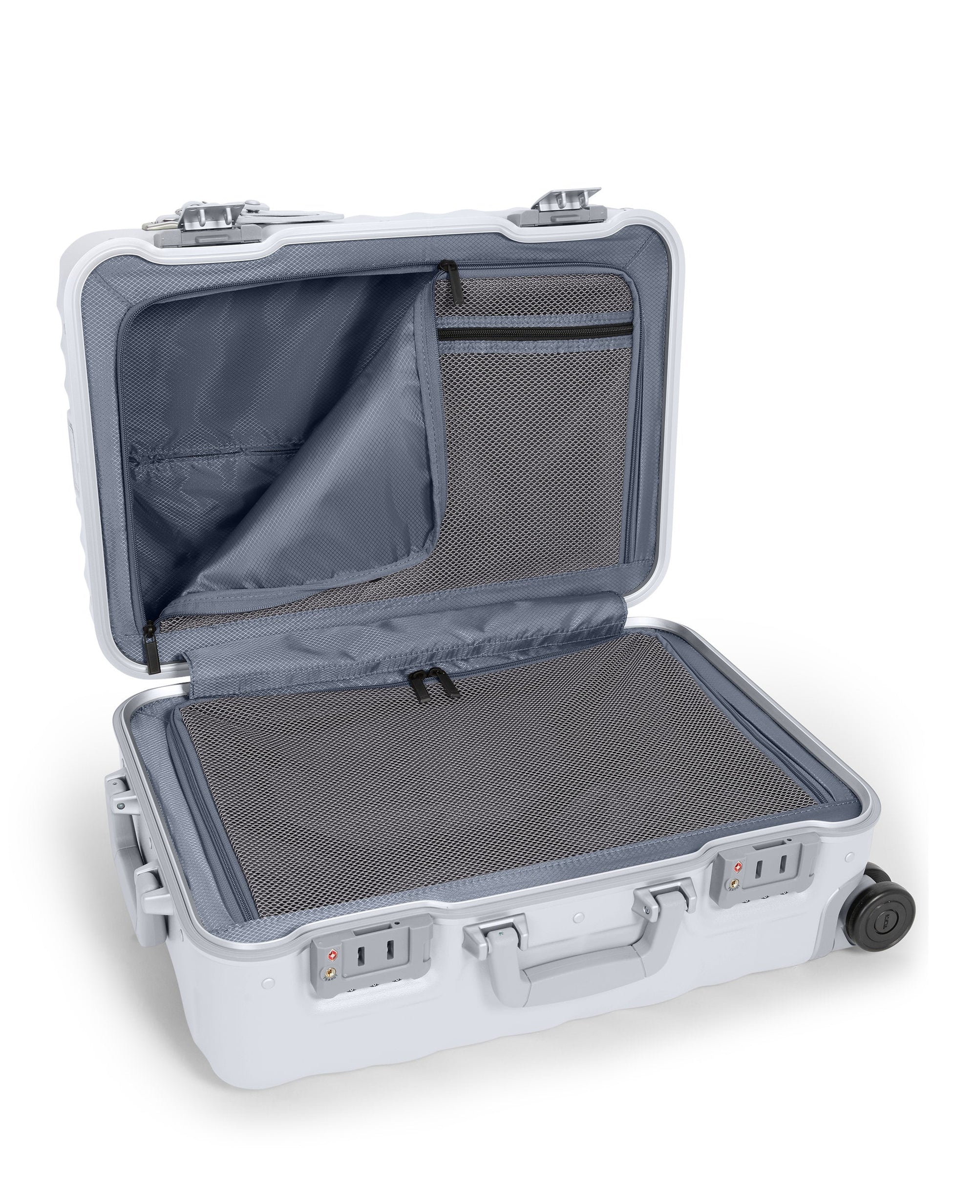Valise cabine standard 4 roues 19 Degree - Pearl Grey