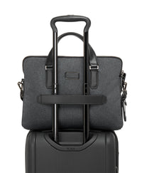 Harrison Sycamore briefcase - Dark Charcoal