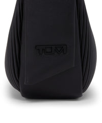 Asra leather mini handbag - Black Ribbed