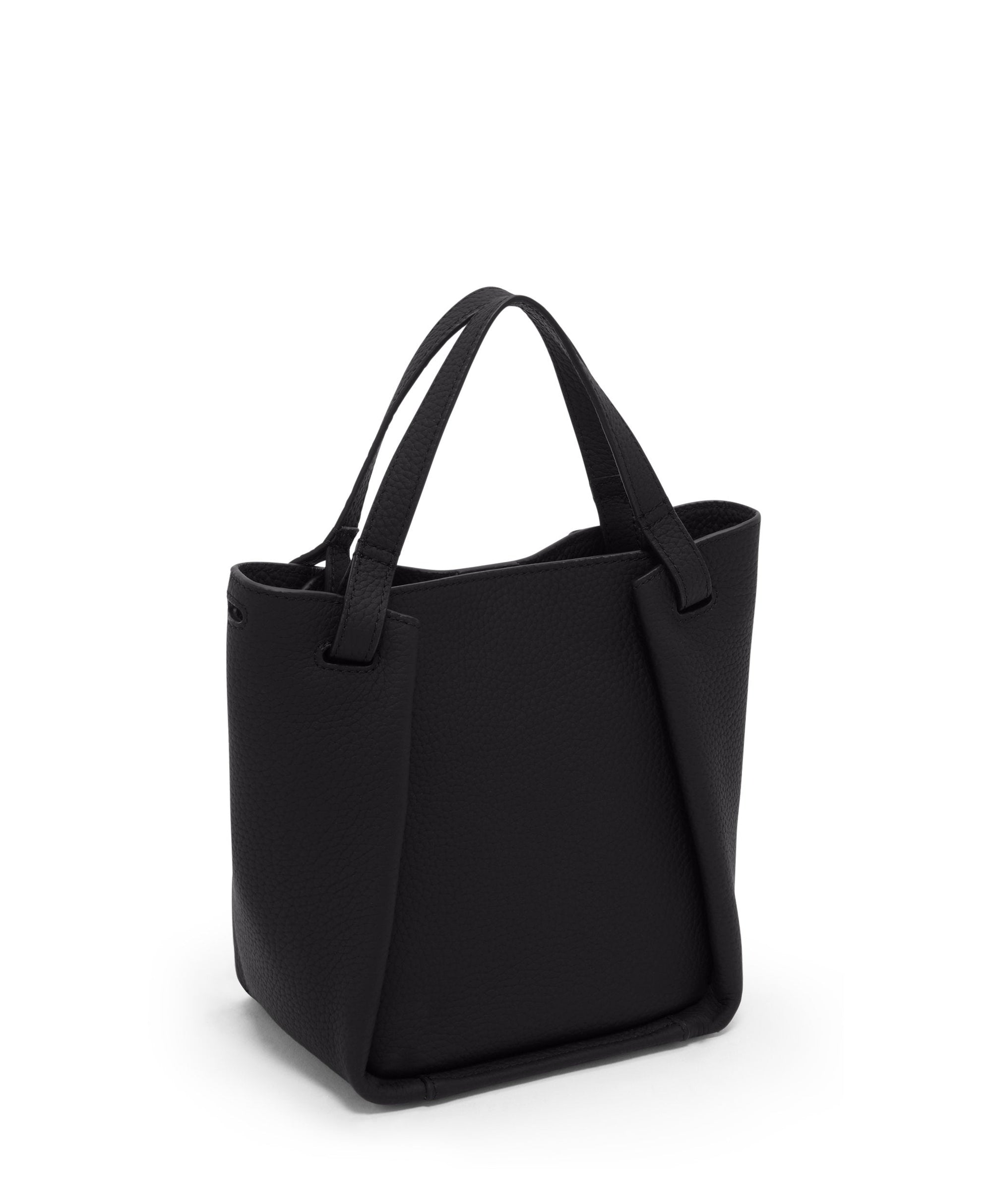 Sac à bandoulière Valorie Georgica en cuir - Black