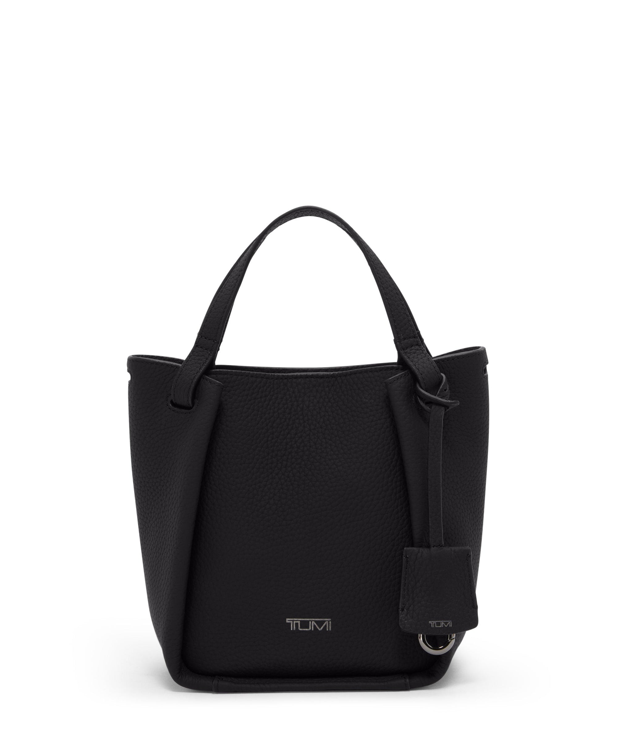 Sac à bandoulière Valorie Georgica en cuir - Black