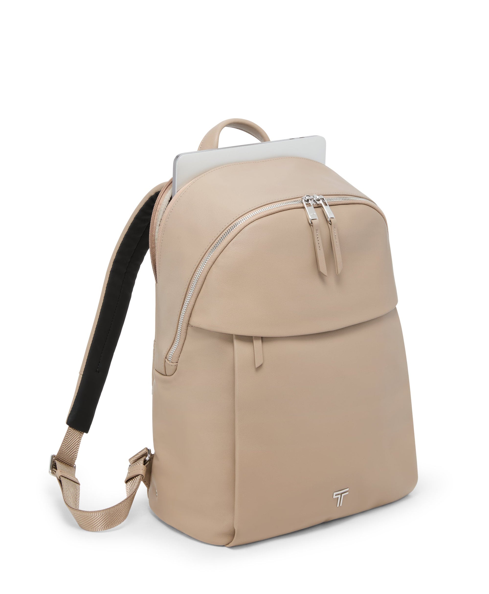 Sac à dos Halland Voyageur en cuir - Oat