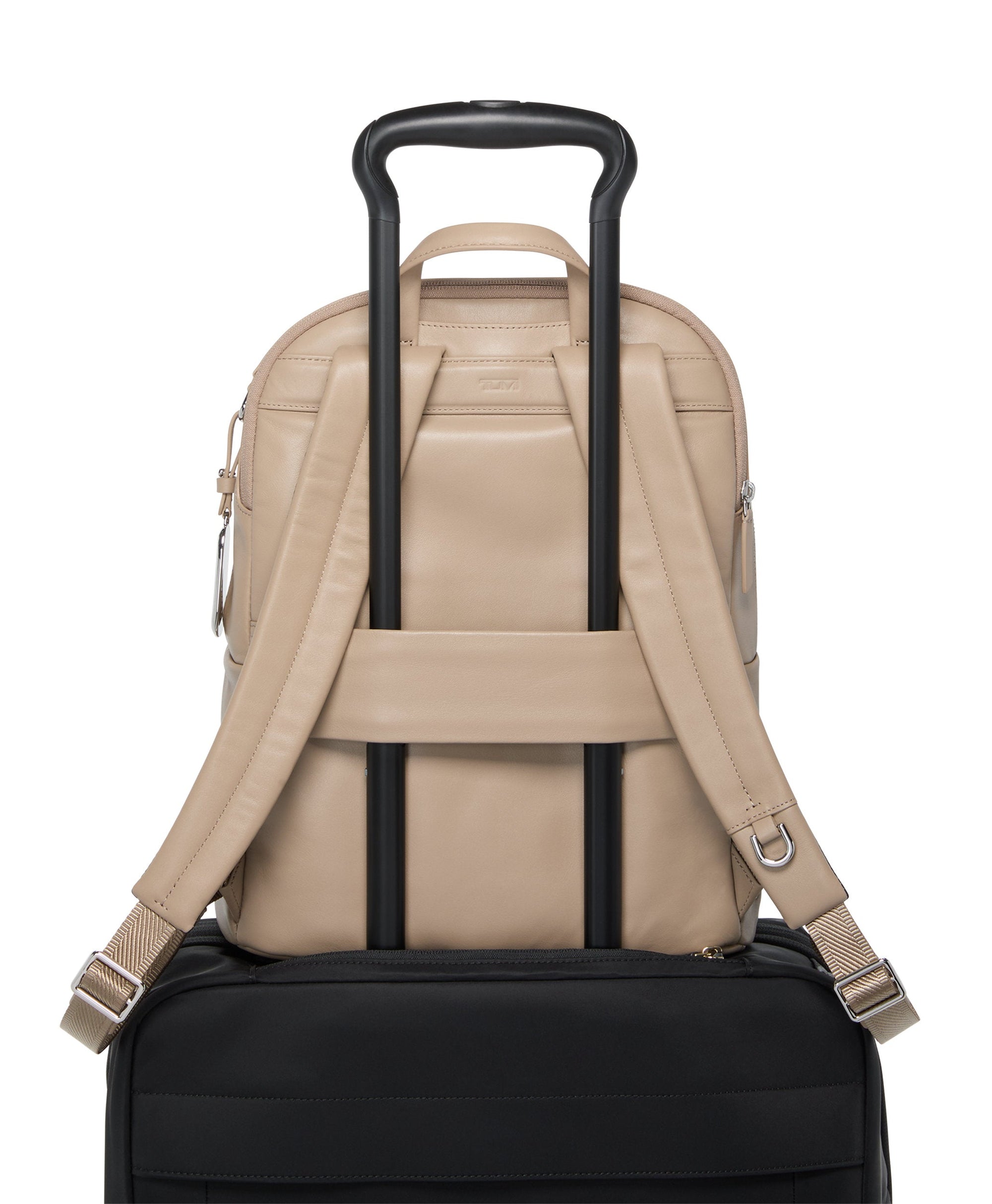 Sac à dos Halland Voyageur en cuir - Oat