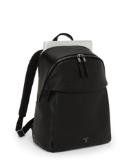 Sac à dos Halland Voyageur en cuir - Black & Gunmetal