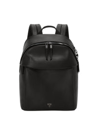 Sac à dos Halland Voyageur en cuir - Black & Gunmetal