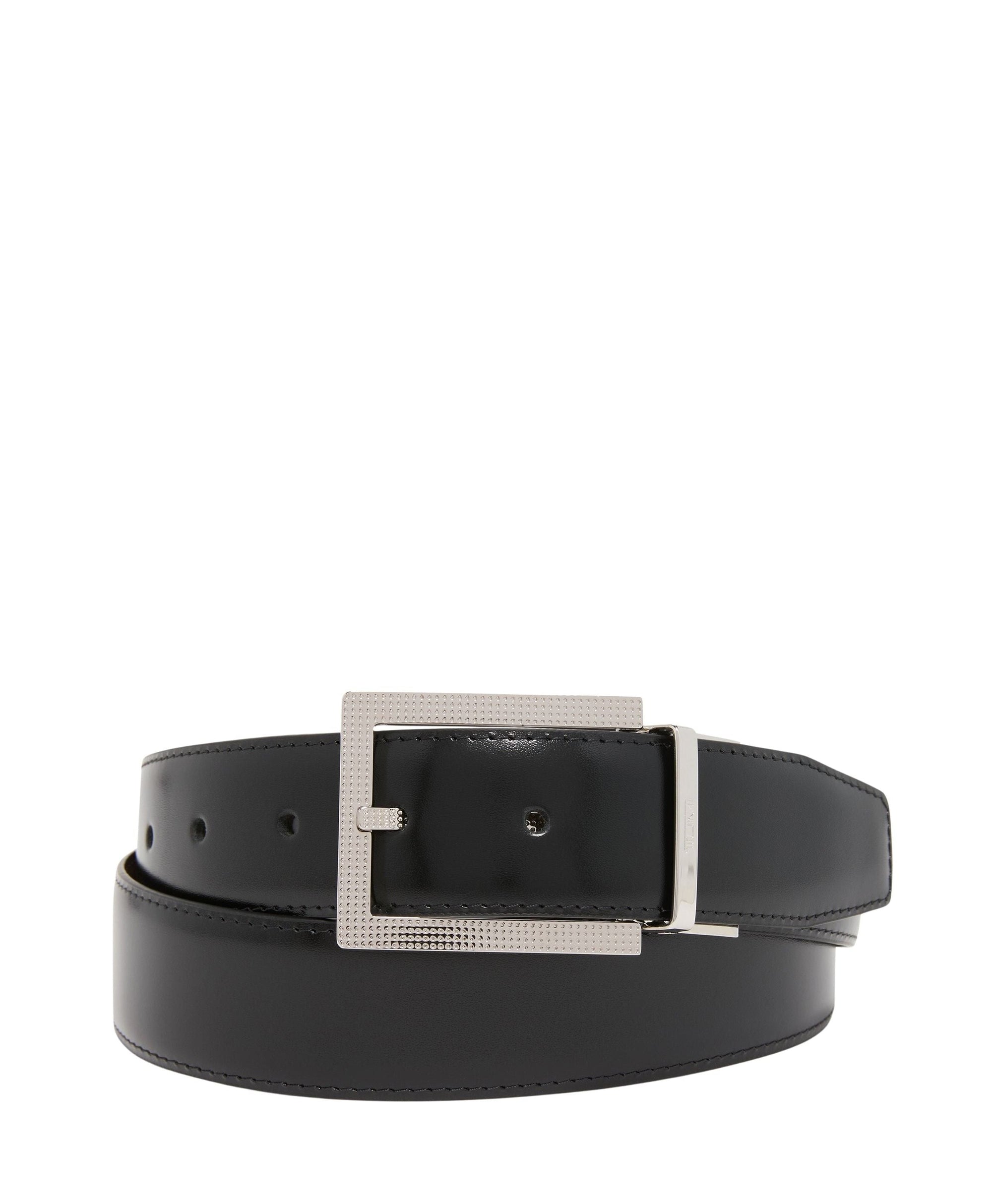 Ceinture réversible en cuir - Black & Brown