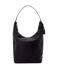 Sac à main Evora Voyageur en cuir - Black