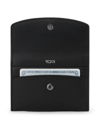 Porte-cartes Belden en cuir - Black & Gunmetal