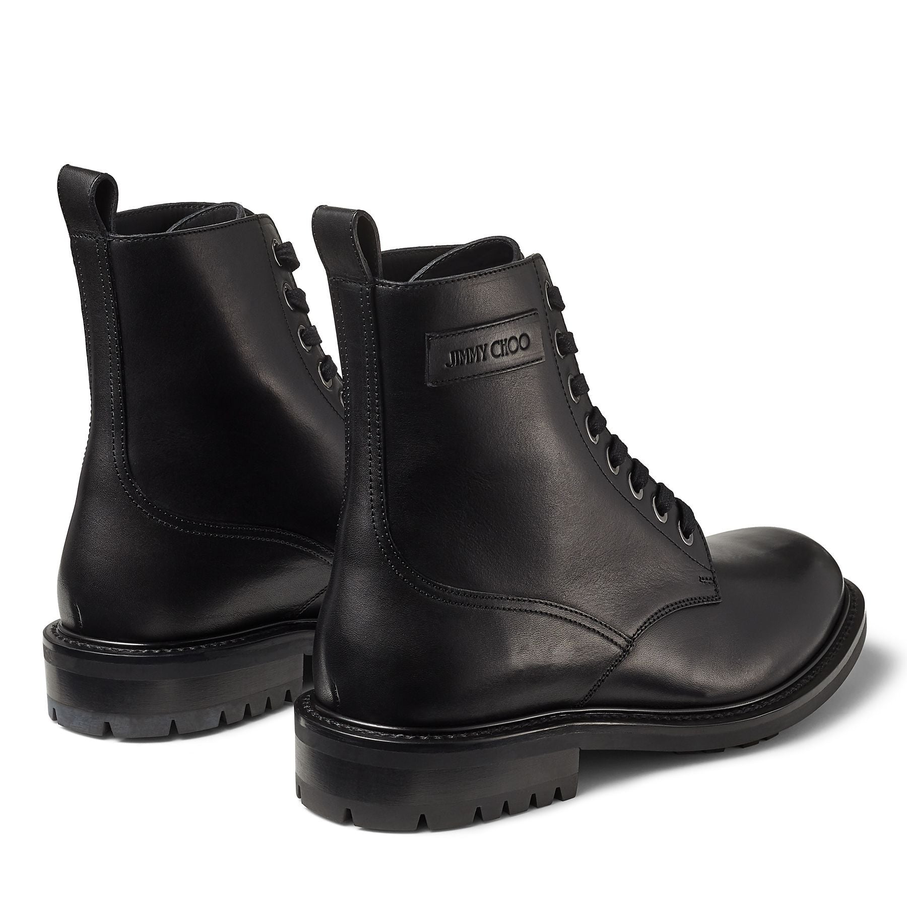 Turing leather boots - Black