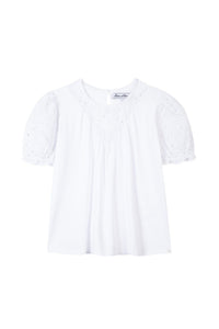 T-shirt - Marine volanté