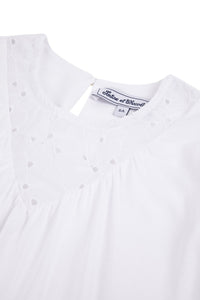 T-shirt - Marine volanté