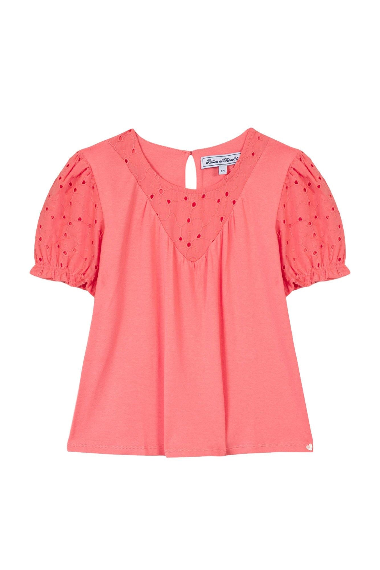 Jardin d'éte T-shirt - Medium pink