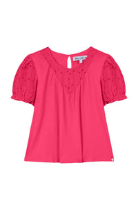 T-shirt Un Air De Campagne - Bougainvillier