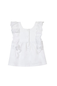 T-shirt Baby Balade Parisienne - Blanc
