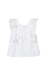 Baby Balade Parisienne T-shirt - White