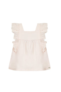 T-shirt Baby Reves Poetiques - Rose Pale