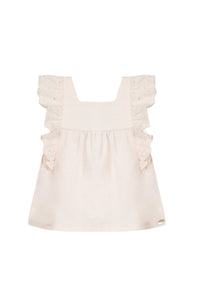 Baby Reves Poetiques T-shirt - Pale Pink