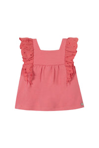 T-shirt Baby Jardin d'éte - Rose Moyen