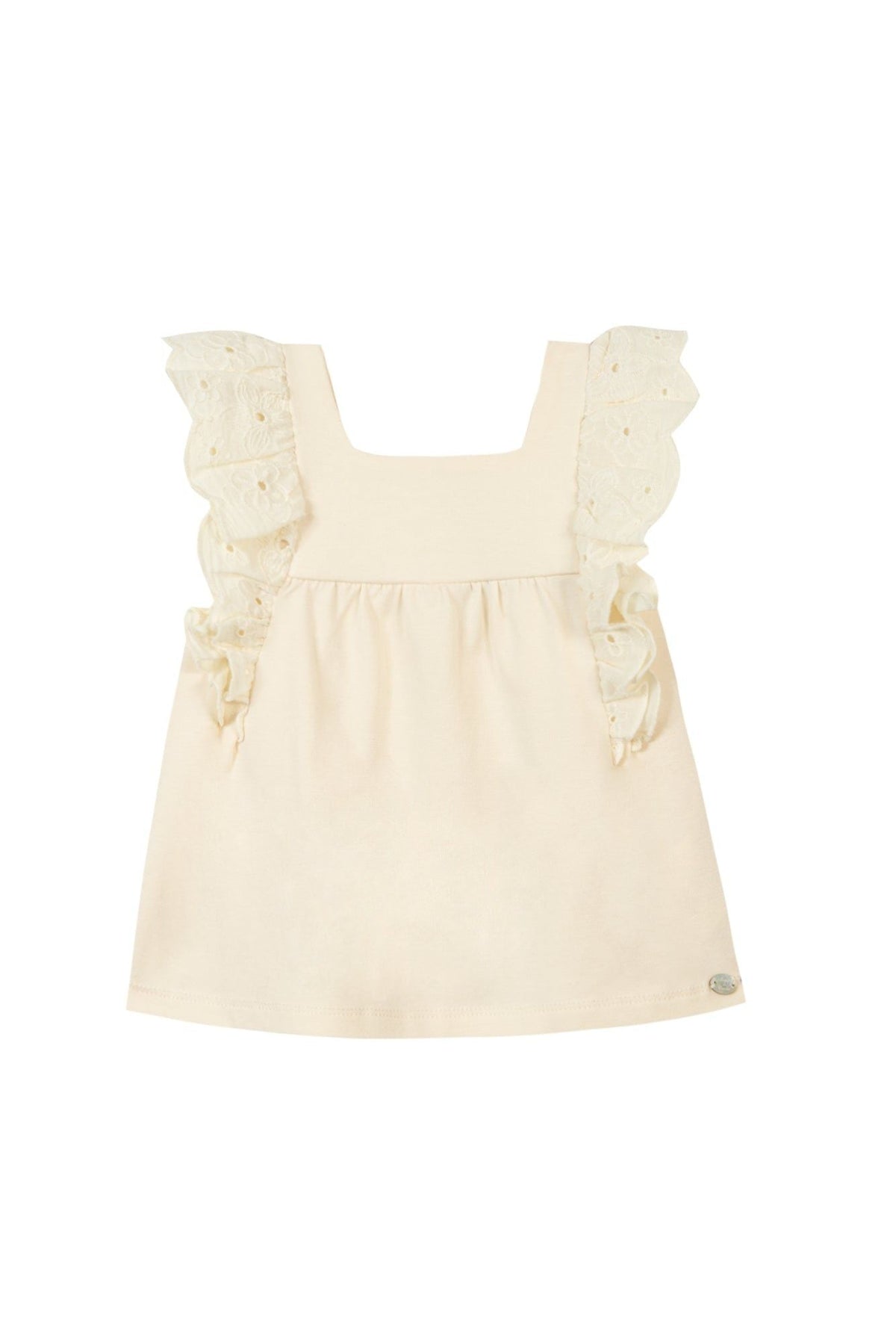 T-shirt Baby Balade Parisienne - Jaune Pale