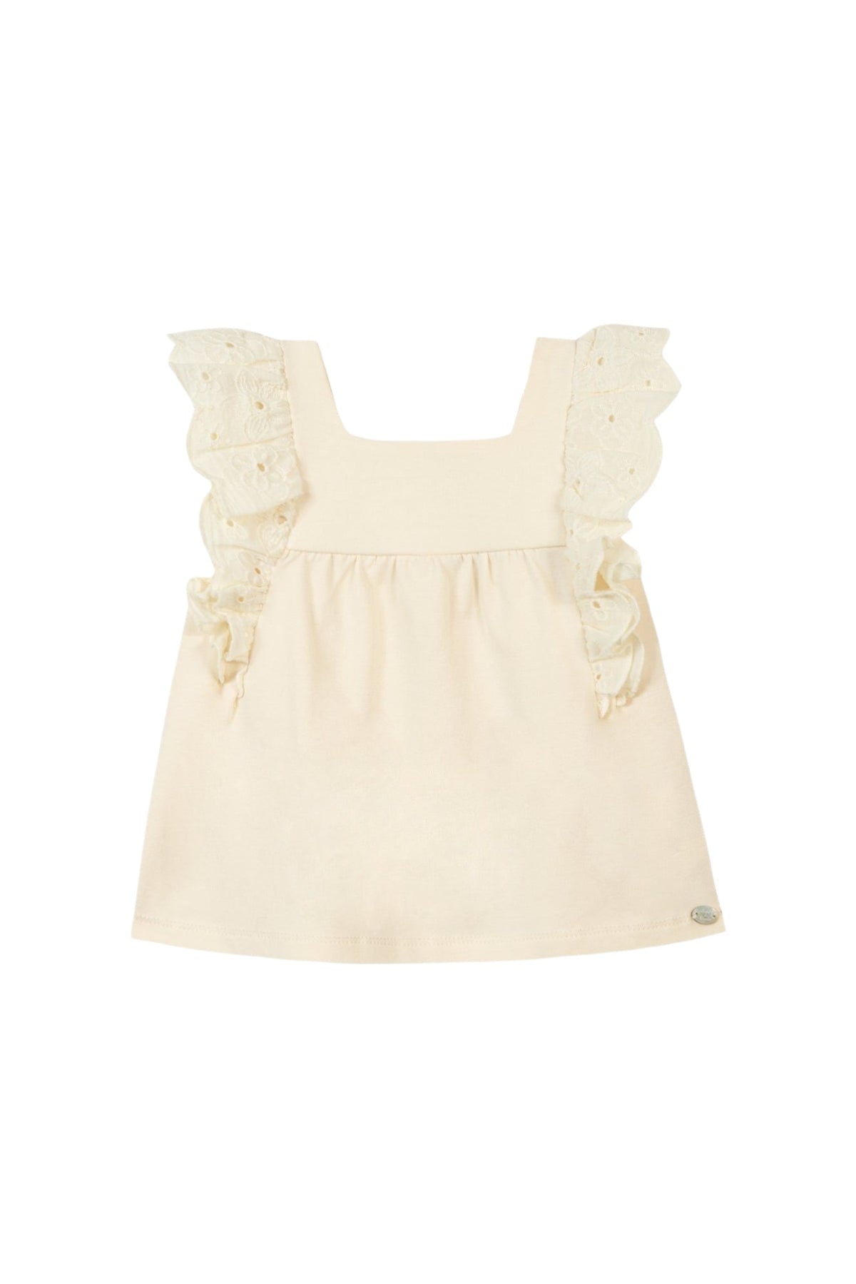 T-shirt Baby Balade Parisienne - Jaune Pale