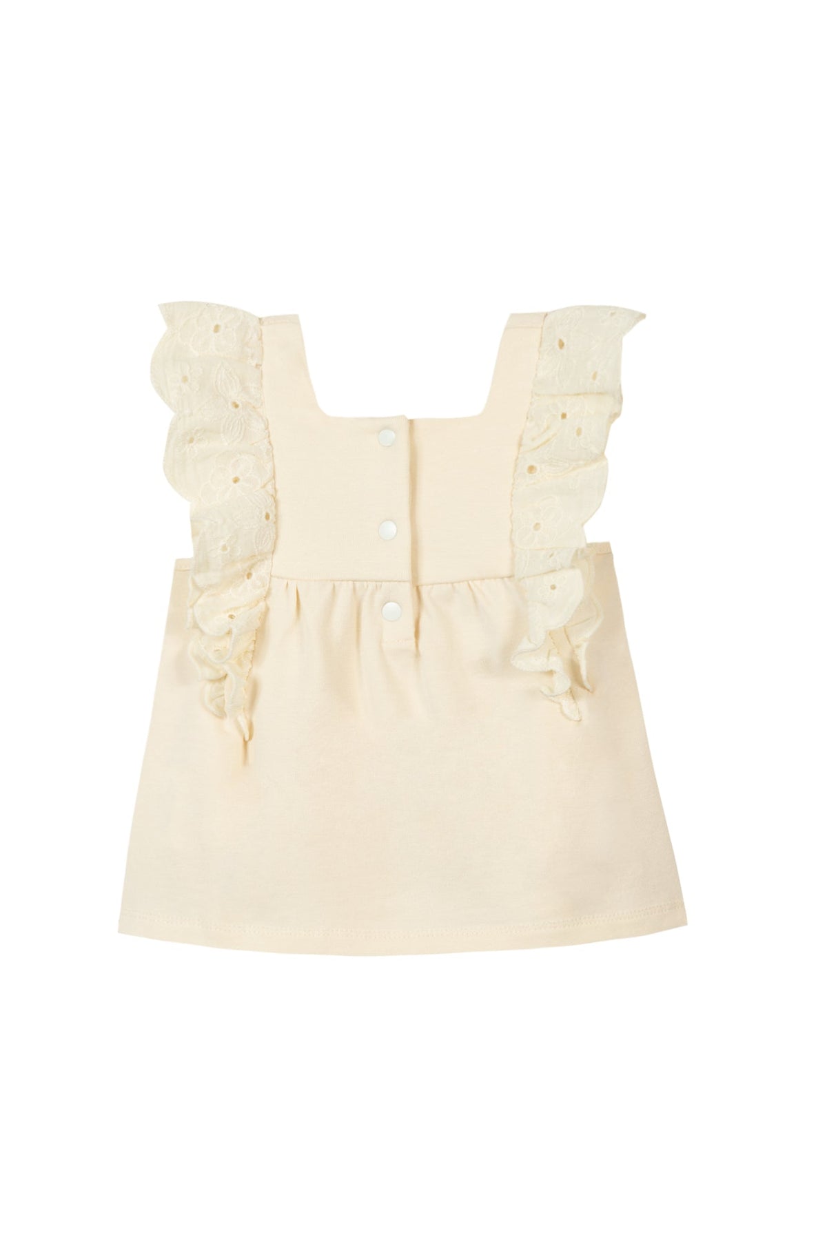 T-shirt Baby Balade Parisienne - Jaune Pale