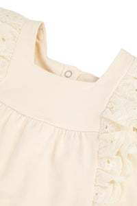Jaune Pale / T-Shirt Baby Balade Parisienne - Jaune Pale