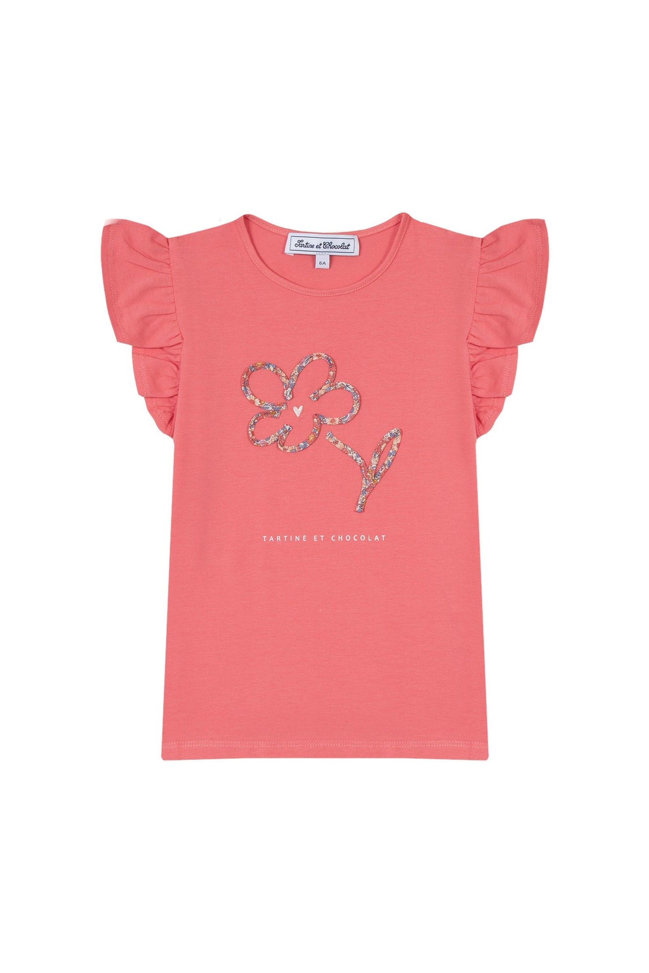 Jardin d'éte T-shirt - Medium pink