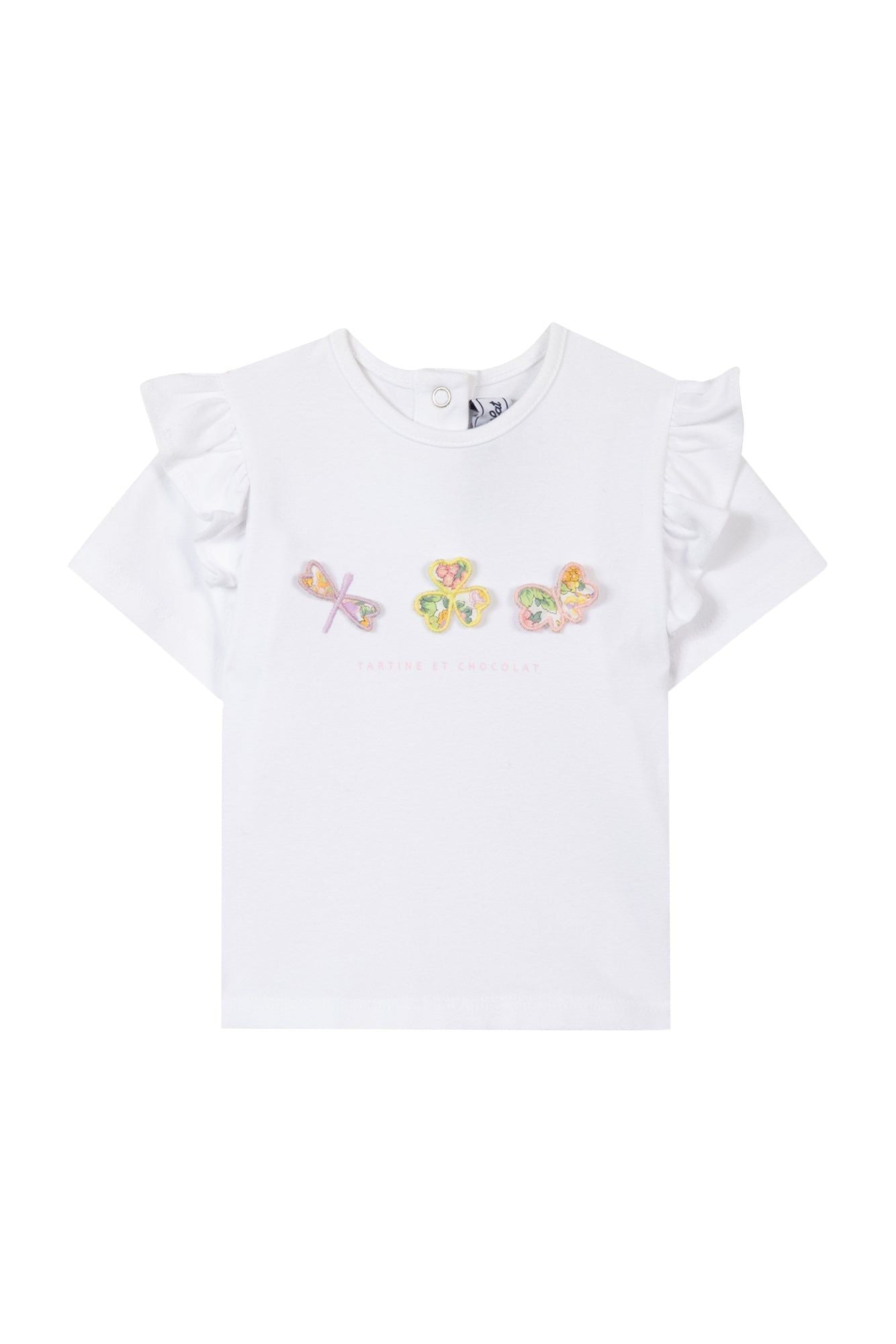 Baby Reves Poetiques T-shirt - Pale Pink
