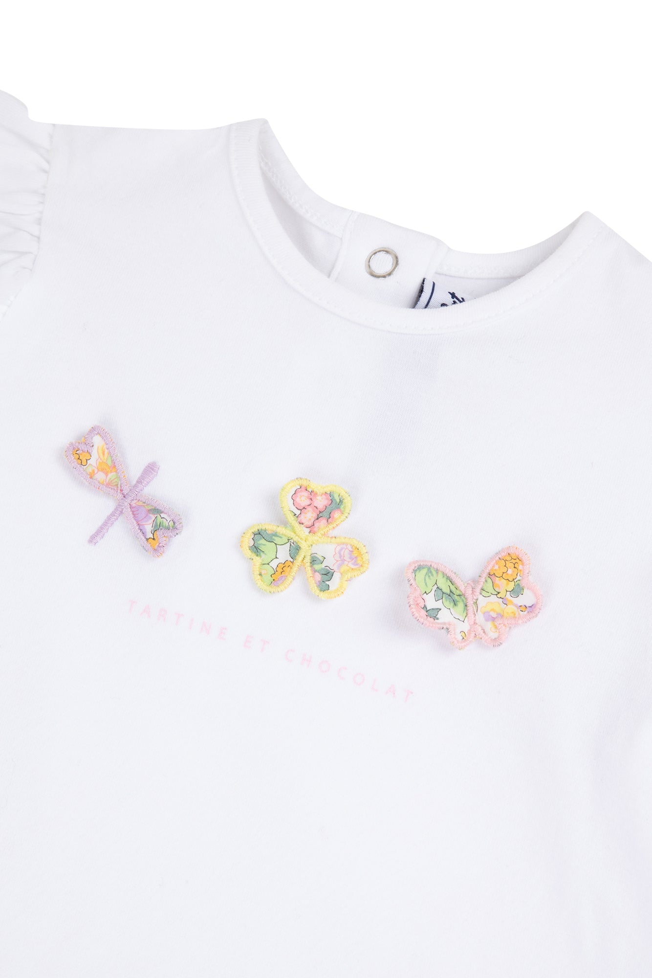 Baby Reves Poetiques T-shirt - Pale Pink