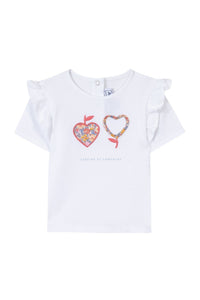 T-shirt Baby Jardin d'éte - Rose Moyen